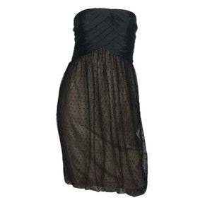 Carmen Marc Valvo Strapless Dress